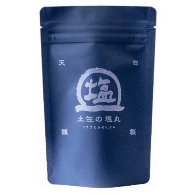 天日海塩 土佐の塩丸 (青丸) 200g×2袋 〔細かい粒〕 [1514-3]