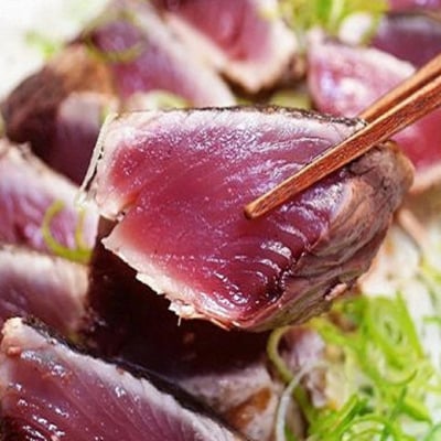 土佐沖 一本釣り 「日もどり」 カツオ 藁焼きたたき セット　約2kg(6～12節)[1410]