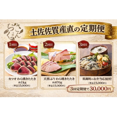 [1343-3]お魚 定期便 【3カ月連続お届け】 [(H)1343-3]