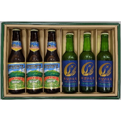【震災復興応援】やくらいクラフトビール「復興エール」「GRAND HOPE」(330ml×各3本)