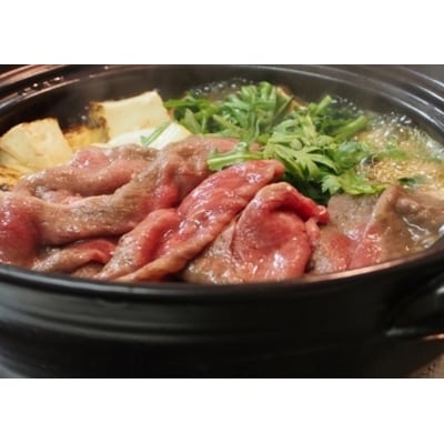 【巣篭りすき焼きセット!】真鶴 純米大吟醸/純米吟醸とA5ランク仙台牛すき焼き用(肩・もも)400g