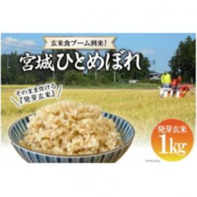 簡単に炊ける 宮城県産 ひとめぼれ 発芽玄米1kg