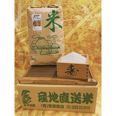 2021年1月発送開始『定期便』ごはんソムリエ絶賛　厳選ひとめぼれ　精米5kg　全6回