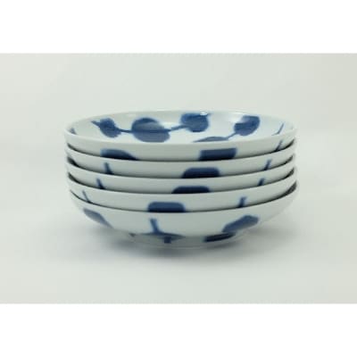 【波佐見焼】プレート dango(19.5×4cm 5枚組)【西海陶器】 5 46285