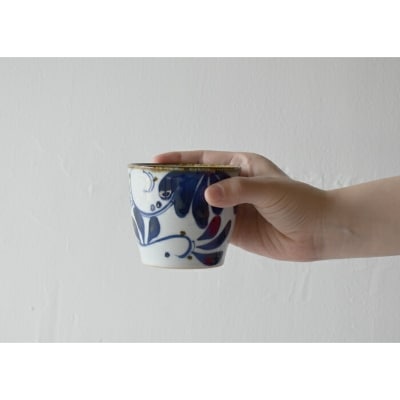 【波佐見焼】満水225mlカップ karakusa【西海陶器】1 14500