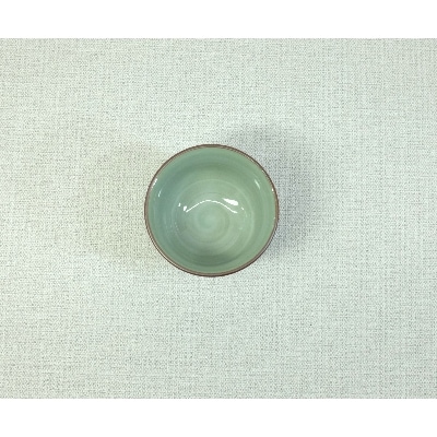 【波佐見焼】玉露湯のみ(豆茶碗)5個組　桜絵 【西海陶器】 5 65854