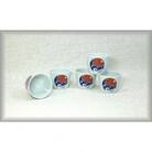 【波佐見焼】φ8.5×6.5cmのマルチカップ5個組 波千鳥 【西海陶器】 5 52507