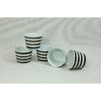 【波佐見焼】es cup  ボーダーBN 〈S〉 【西海陶器】5　45456