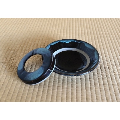 【波佐見焼】20cm陶器の灰皿 窯変天目【西海陶器】1 01826