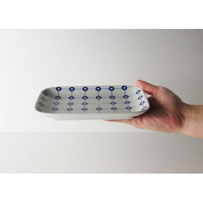 【波佐見焼】17.5×12cm長角皿5枚組 マルコウシ【西海陶器】5 16998