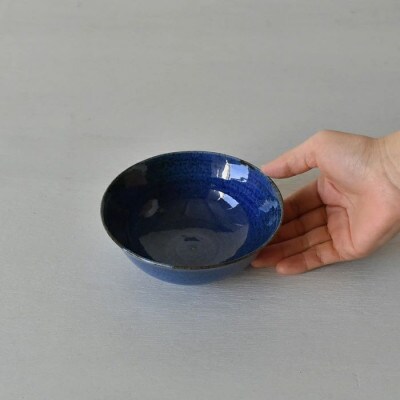 【波佐見焼】φ12.5cmの軽い小鉢5個組　藍　5　70751