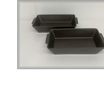 【波佐見焼】23.5×12.5×5cmオーブン耐熱鉢2個組　BR・L 2 17456