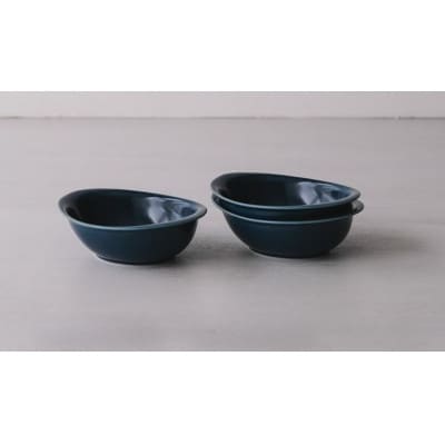 【波佐見焼】15×12×4.5cmオーブン耐熱鉢3個組　B・S 3 17292