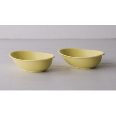 【波佐見焼】18×13.5×5.5cmオーブン耐熱鉢2個組　Y・M 2 17294