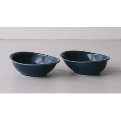 【波佐見焼】18×13.5×5.5cmオーブン耐熱鉢2個組　B・M 2 17291