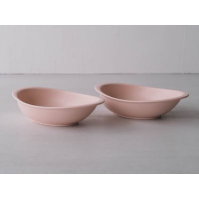 【波佐見焼】22.5×14×5.5cmオーブン耐熱鉢2個組　P・L 2 17287