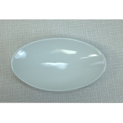 【波佐見焼】13.5×8cmの楕円小皿5枚組 白  5 68426