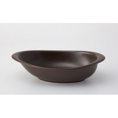 【波佐見焼】 22.5×14×5.5cm楕円オーブン鉢2個組BRL 2 37663　　