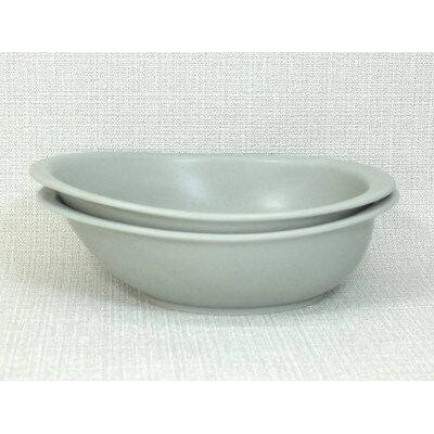 【波佐見焼】15×12×4.5cm楕円オーブン鉢3個組GRS 3 37658