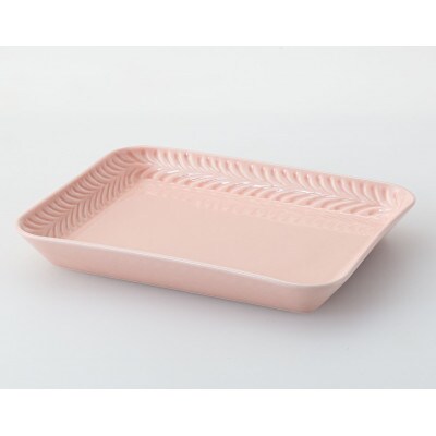 【波佐見焼】オーブン耐熱トレー19.5×15.5cm sal　1 24667