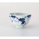 【波佐見焼】290ml磁器製のお茶碗　染付葡萄 ひさご碗　1個入【西海陶器】1　25432