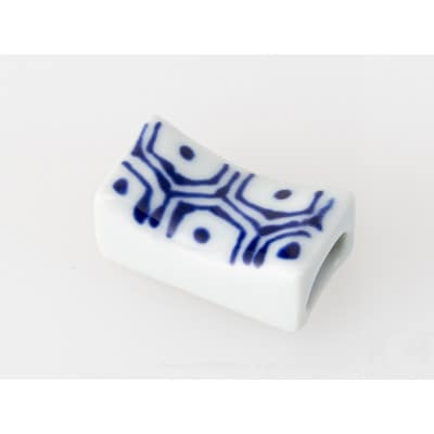 【波佐見焼】手描きの箸置き　kotohogi 箸やすめ 亀(亀甲)　5個組【西海陶器】5　25294