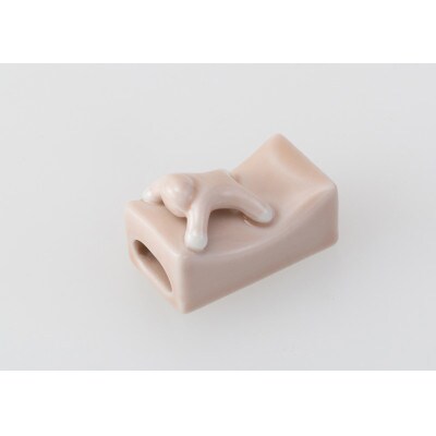 【波佐見焼】磁器製のmammyレストPG　【西海陶器】5　25484　5個組