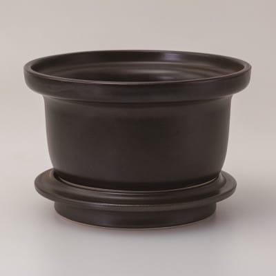 【波佐見焼】ポタリ―クッカー(ブラック)煮込む・炊く・焼く・蒸す・燻すに【西海陶器】1　25613