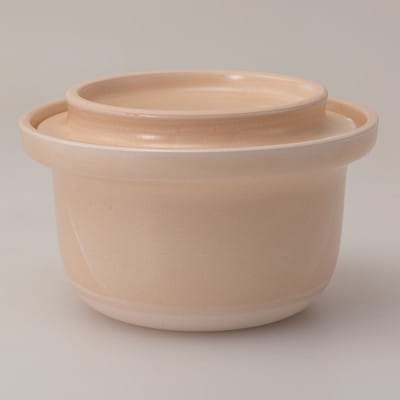 【波佐見焼】ポタリ―クッカー(オークル)煮込む・炊く・焼く・蒸す・燻すに【西海陶器】1 25614