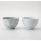 【波佐見焼】径13cm2色の丼ペア　1　31066