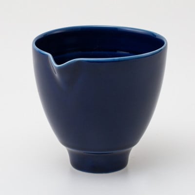 【波佐見焼】麻柄　片口徳利 藍(径9×8.5cm)【西海陶器】1 25683