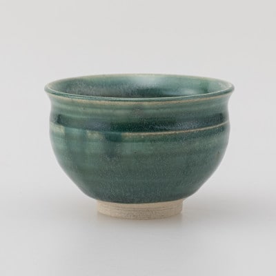 【波佐見焼】ぐい うぐいす 猪口(天目型)(約7×5cm)【西海陶器】1 25733