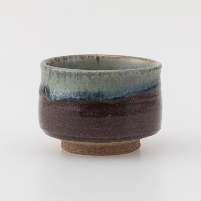 【波佐見焼】ぐい 藍 猪口(平型)(約7×5cm)【西海陶器】　1　25739