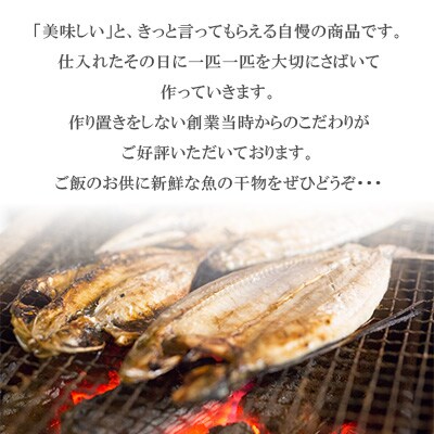 山道水産「笑顔」の干物セット　鈴(すず)