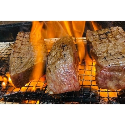 長崎和牛 出島ばらいろ サーロインステーキ×2枚&あぶり焼きのセット