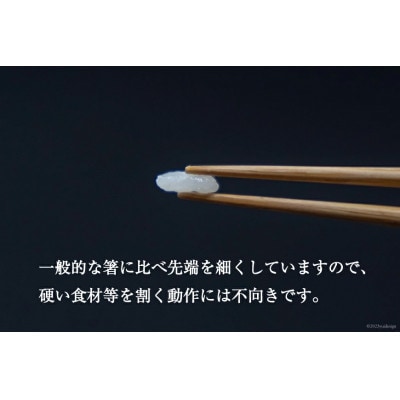 箸 食べ心地の良い竹箸 (23cm×1・24cm×1) 二膳セット