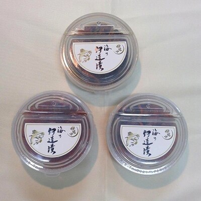【海の伊達漬】 イクラ まぐろ めかぶ 松前漬(150g×3個)