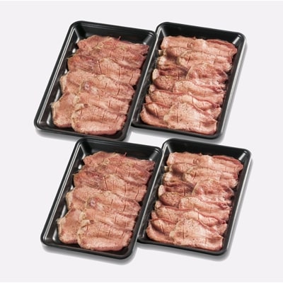 【牛タン】仙台名物　職人仕込み　手切りの牛たん　約800g(塩コショウ味)〈調味料以外無添加〉