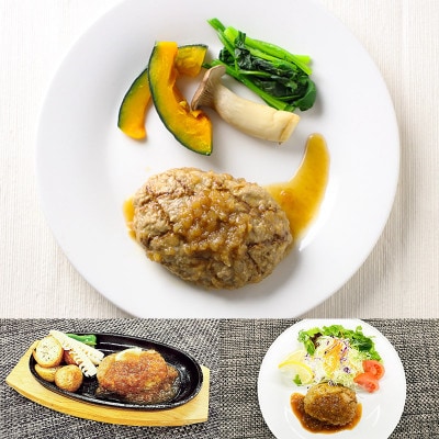【毎月定期便】【合計3kg】お肉屋さんの和風オニオンソースハンバーグ(150g×20個)全6回