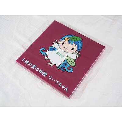 置き型　卓上サイン　利府町公式キャラクターリーフちゃん【特殊塗装仕上げ】