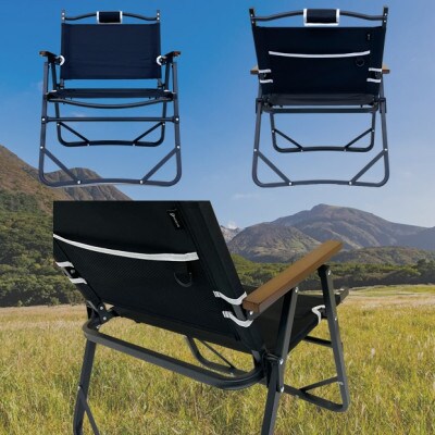 FOLDING CHAIR MB 黒色2脚