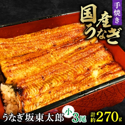 うなぎ坂東太郎の蒲焼 小3串