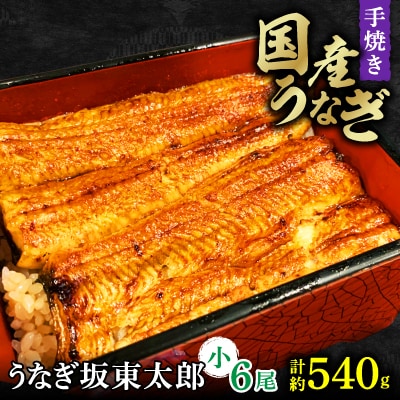 うなぎ坂東太郎の蒲焼 小6串