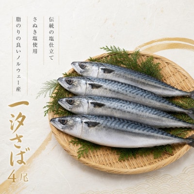 一汐さば 　4尾