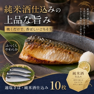 適塩さば 純米酒仕込み 10枚