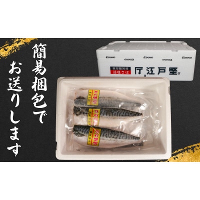 適塩さば(真空)　12枚入