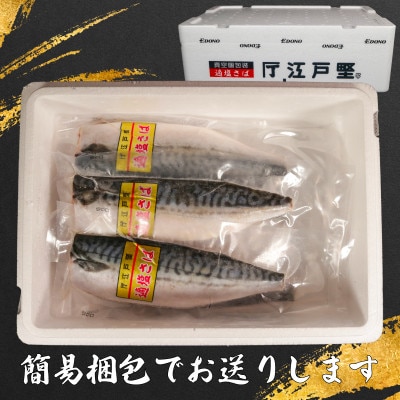 適塩さば(真空)　6枚入
