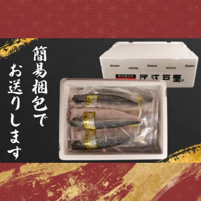 適塩さば・純米酒仕込(真空)　6枚入