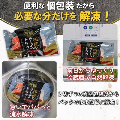 トラウト　2切真空パック　10入