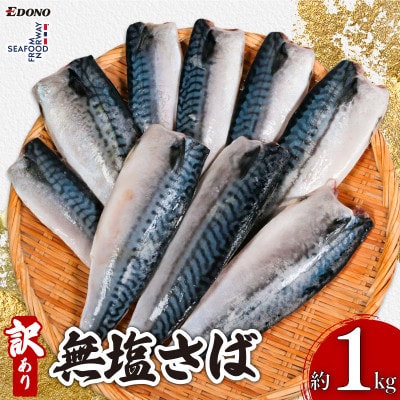 【無塩】訳あり　ノルウェーさば　1kg